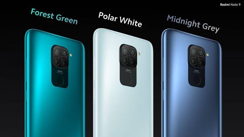 Redmi Note 9 color variants