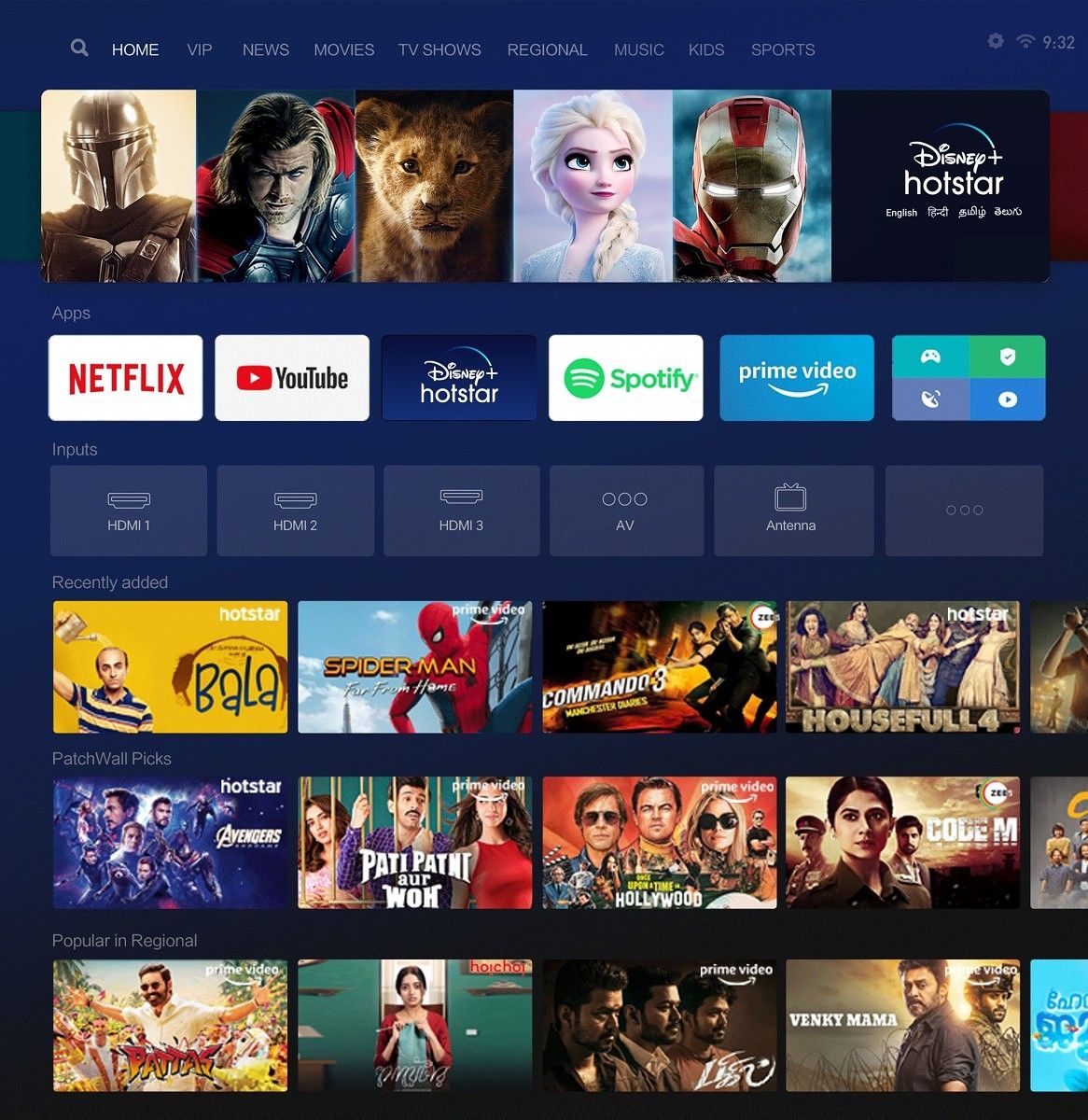 Xiaomi Mi TV PatchWall 3.0