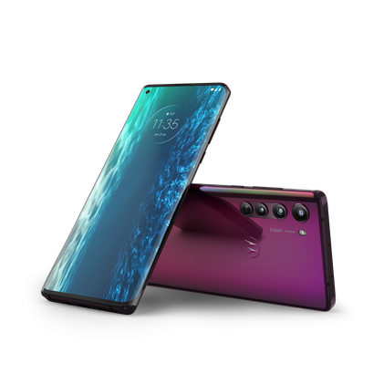 The Motorola Edge (2020) features a beautiful curved display, Snapdragon 765G, and quad cameras.