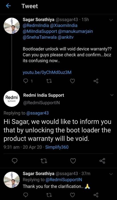 Does unlocking bootloader void warranty of your Xiaomi or Redmi phone?