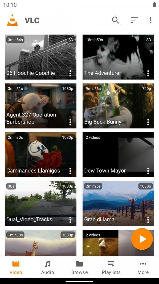 VLC 3.3.0 beta for Android adds a new UI with a bottom navigation bar