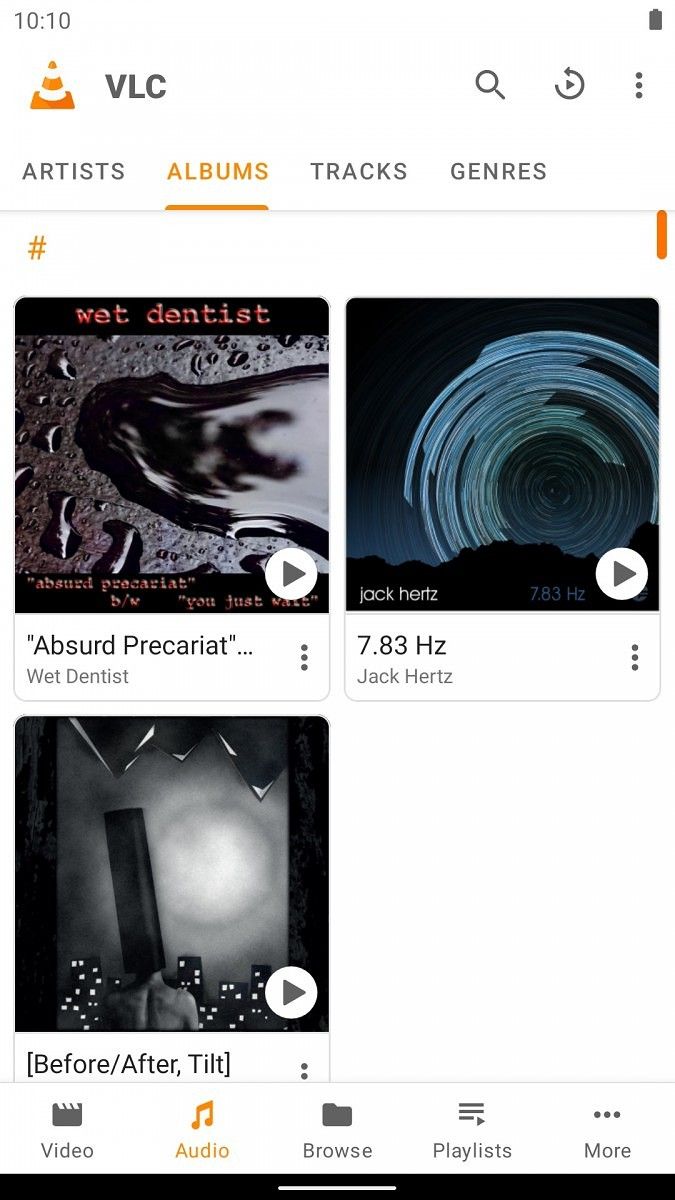 VLC 3.3.0 beta for Android adds a new UI with a bottom navigation bar
