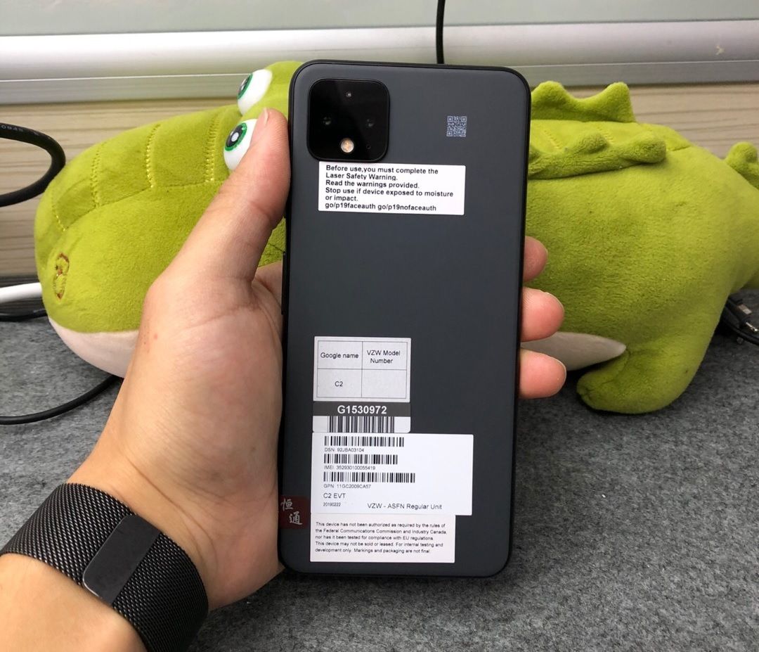 Google Pixel 4 XL prototype appears online in an unreleased gray color