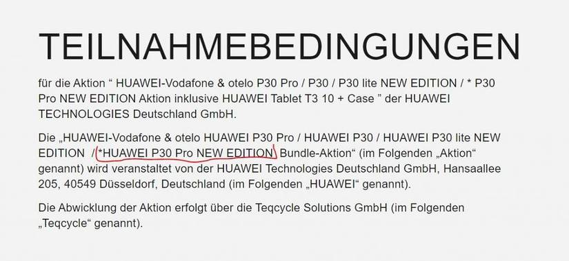 Huawei P30 Pro New Edition