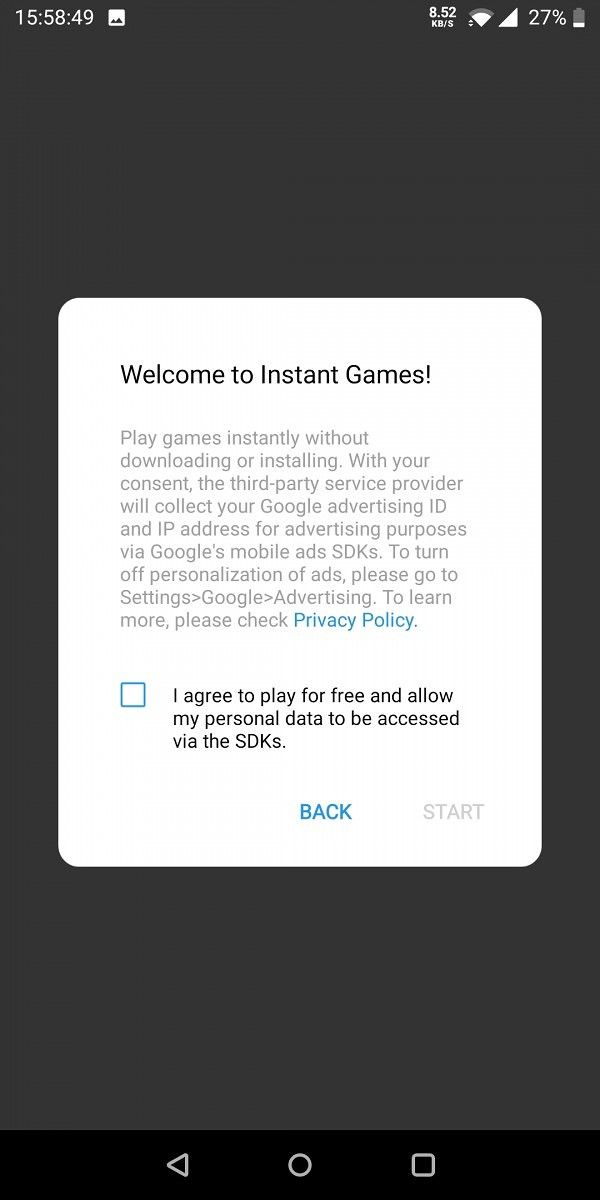 OnePlus Game Space Instant Games