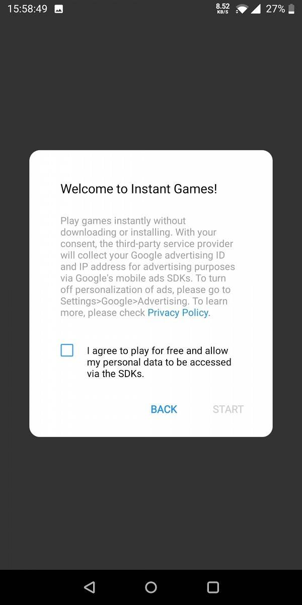 OnePlus Game Space Instant Games