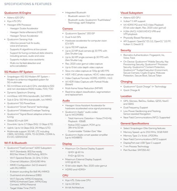 Qualcomm Snapdragon 768G