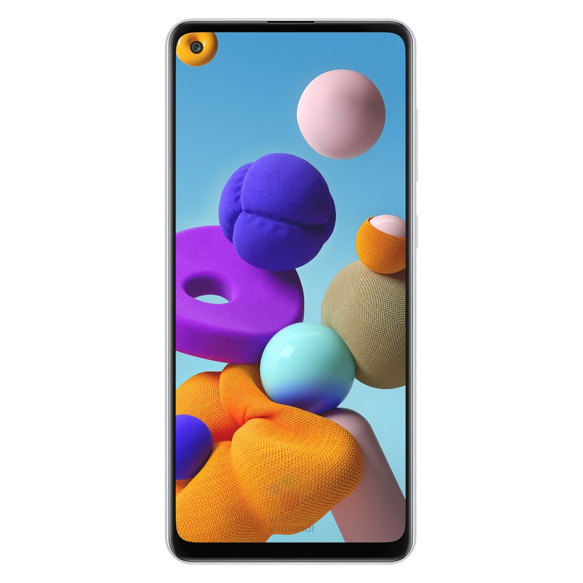 Samsung Galaxy A21s renders and specifications revealed in a leak