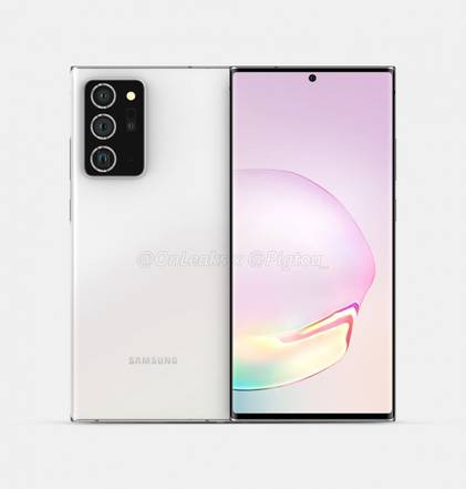 Samsung Galaxy Note 20+ leaked render