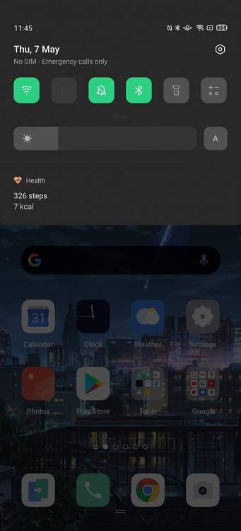 Realme UI on the Realme X50 Pro 5G