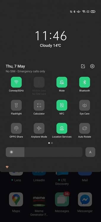 Realme UI on the Realme X50 Pro 5G