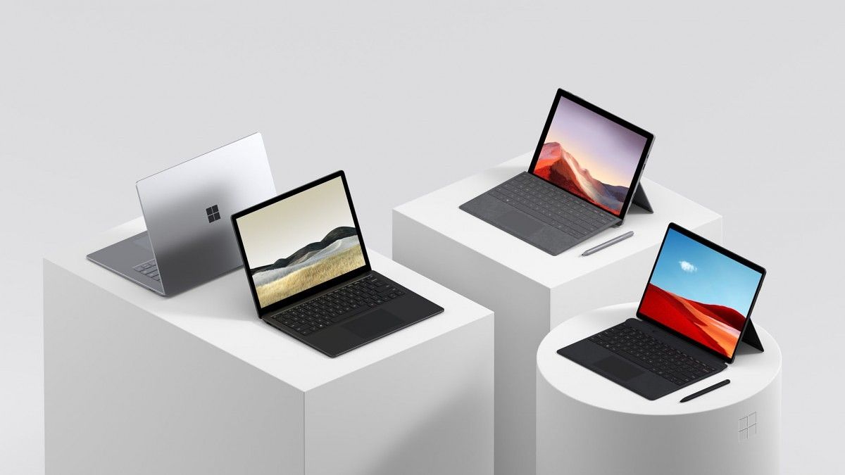 Microsoft Surface Pro X, Surface Pro 7 and Surface Laptop 3 now