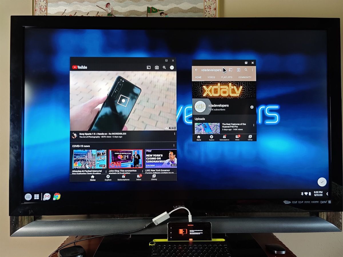 Taskbar 6.0 Samsung DeX-like desktop mode on Android 10