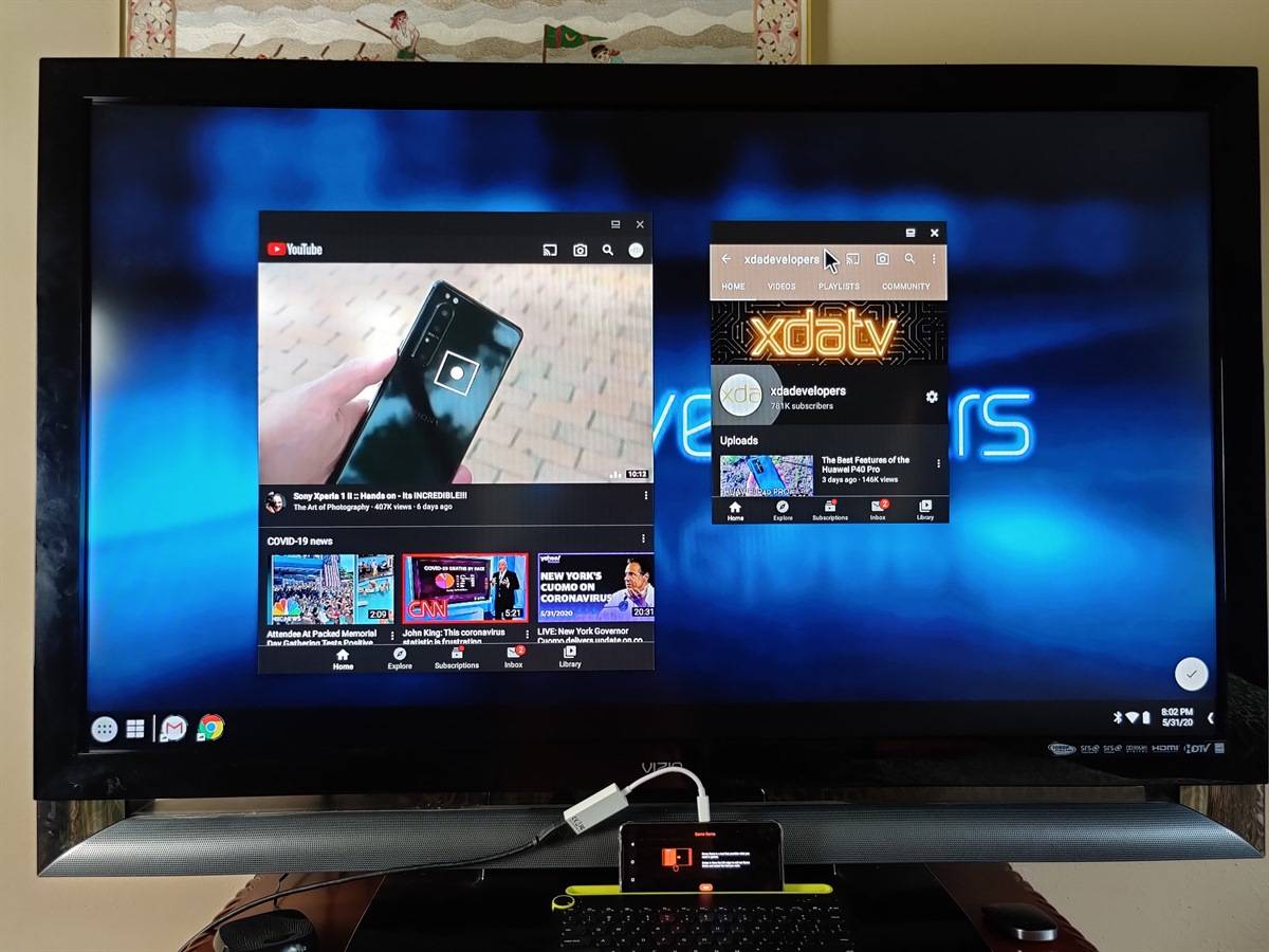 Taskbar 6.0 Samsung DeX-like desktop mode on Android 10