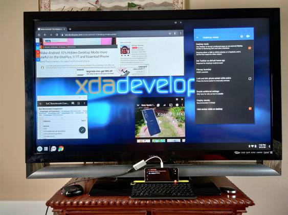 Taskbar 6.0 Samsung DeX-like desktop mode on Android 10