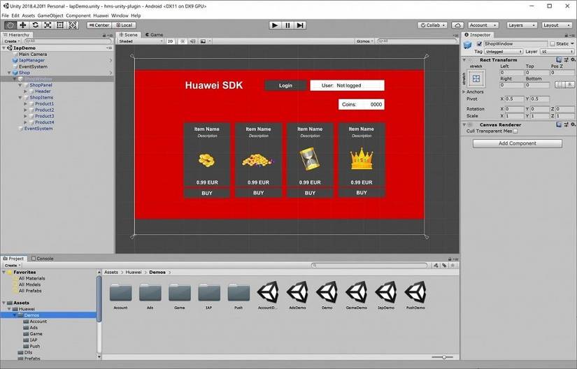 Easily integrate Huawei Mobile Services into your Unity game with the ...