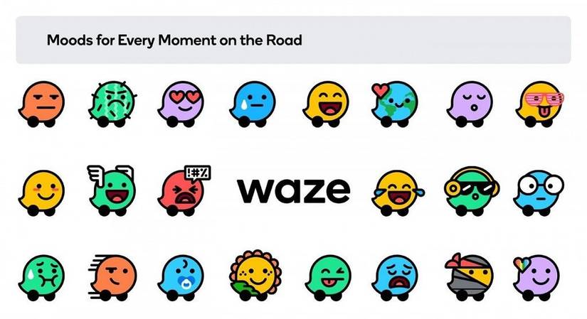 Waze reveals a new logo, bright new colors, and icons