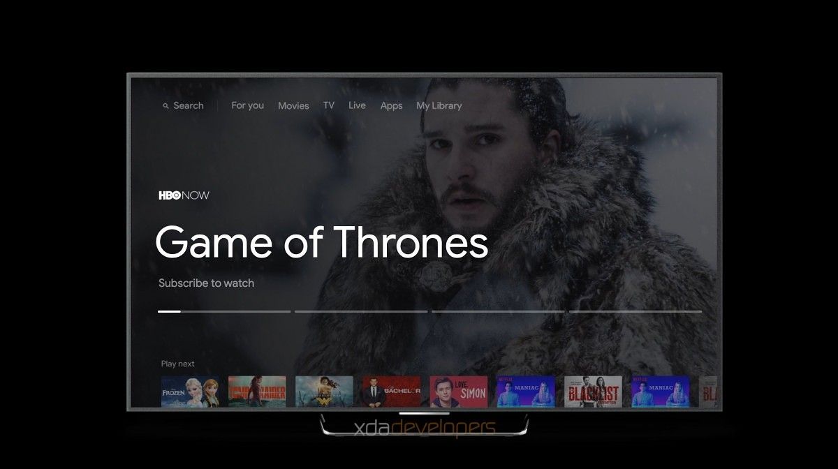 Google's new Android TV UI