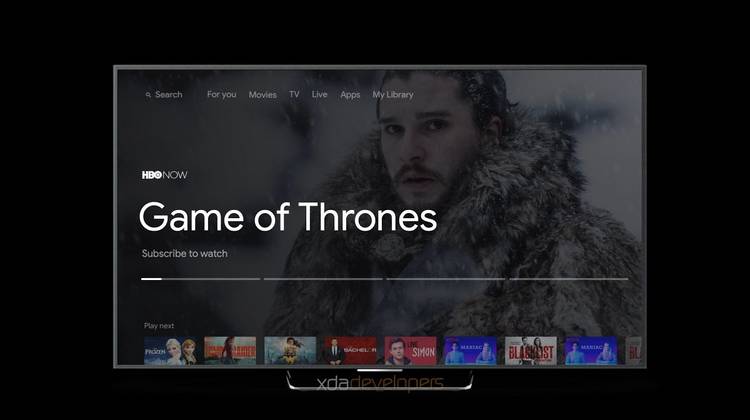 Google's new Android TV UI