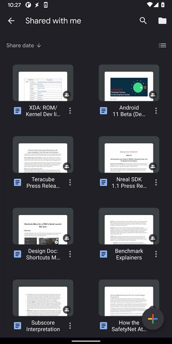 Google Docs, Sheets, and Slides are getting a dark theme on Android