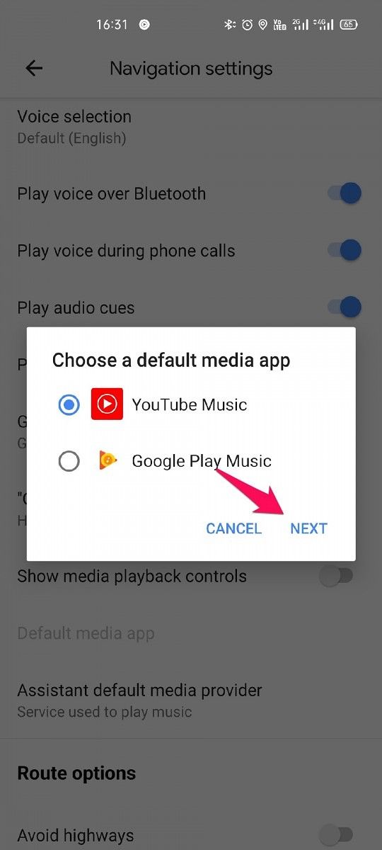 Google Maps YouTube Music integration