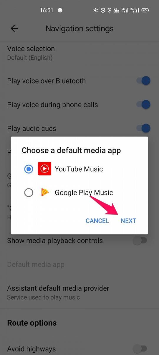 Google Maps YouTube Music integration