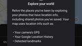 Google Photos Explore Map