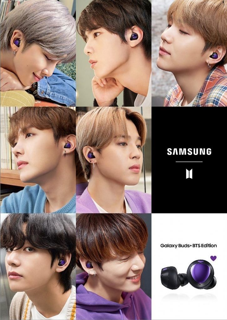 Samsung Galaxy Buds+ BTS Edition will come with a vibrant look for