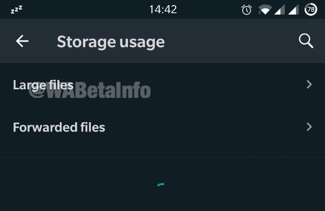 WhatsApp Storage Usage tools