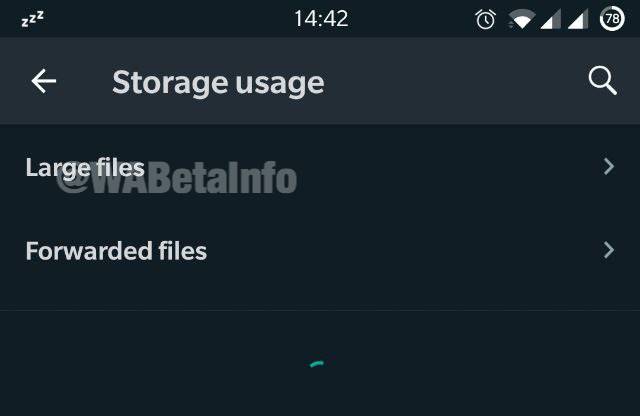WhatsApp Storage Usage tools