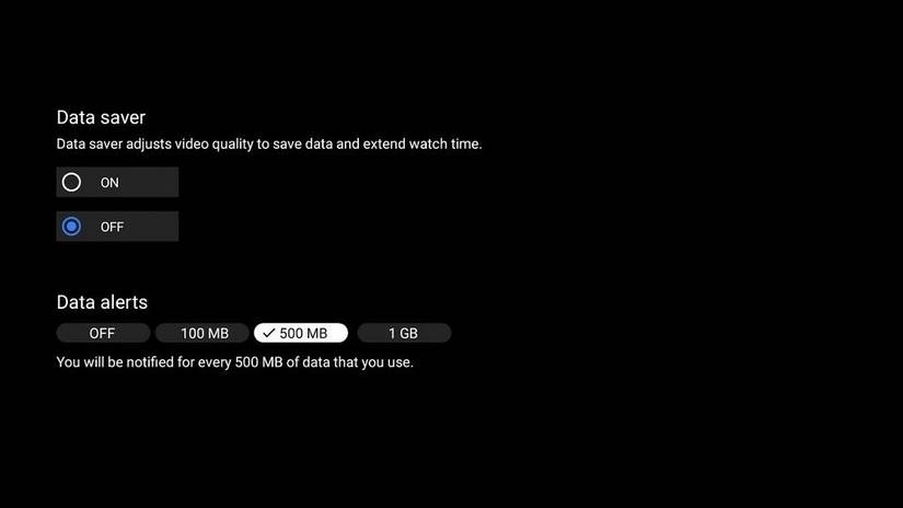 mi tv data saver hotspot