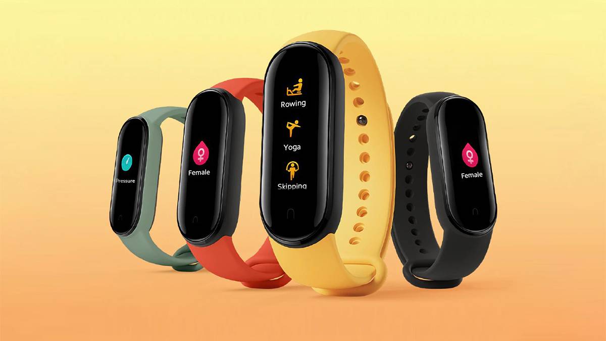 xiaomi mi band 5 colors fitness tracker