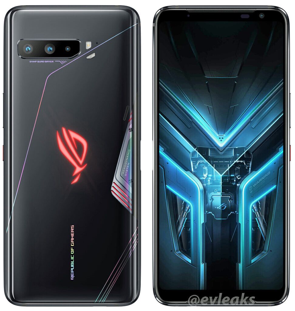 ASUS ROG Phone 3 Specs: 6000mAh battery, Snapdragon 865, 16GB RAM