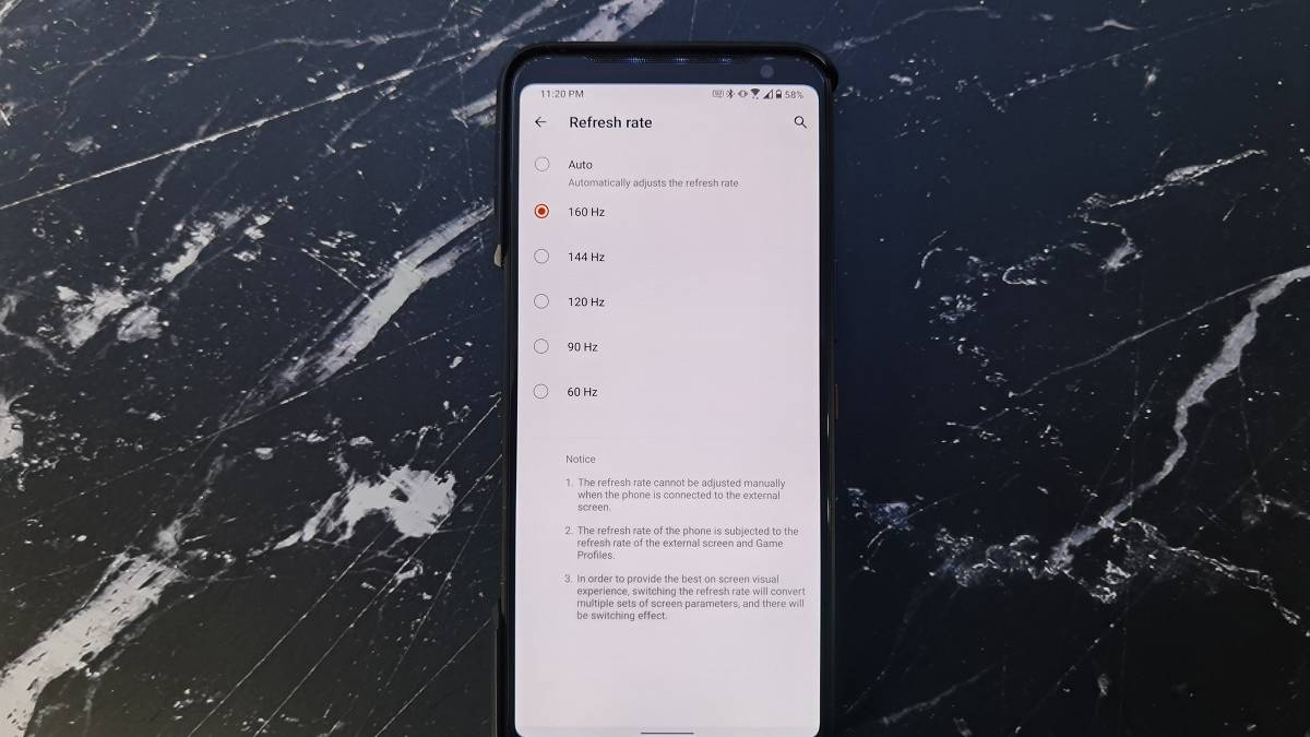ASUS ROG Phone 3 160Hz