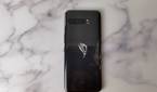 ASUS ROG Phone 3 rear design on marble.