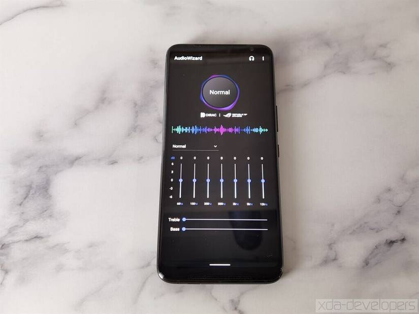 Dirac Audio Tuner on ASUS ROG Phone 3