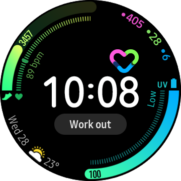 Samsung Galaxy Watch 3 watch face