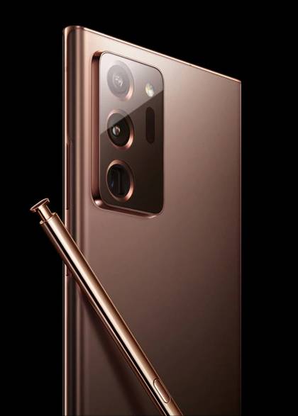 Samsung Galaxy Note 20 Ultra in Mystic Bronze