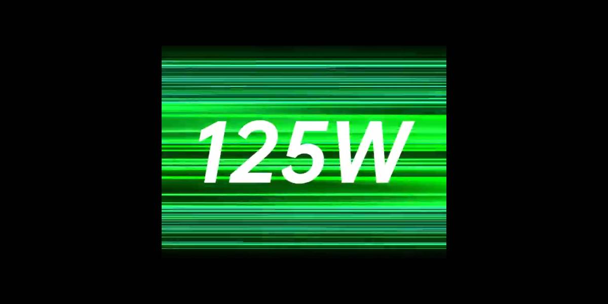OPPO 125W fast charging tech teaser