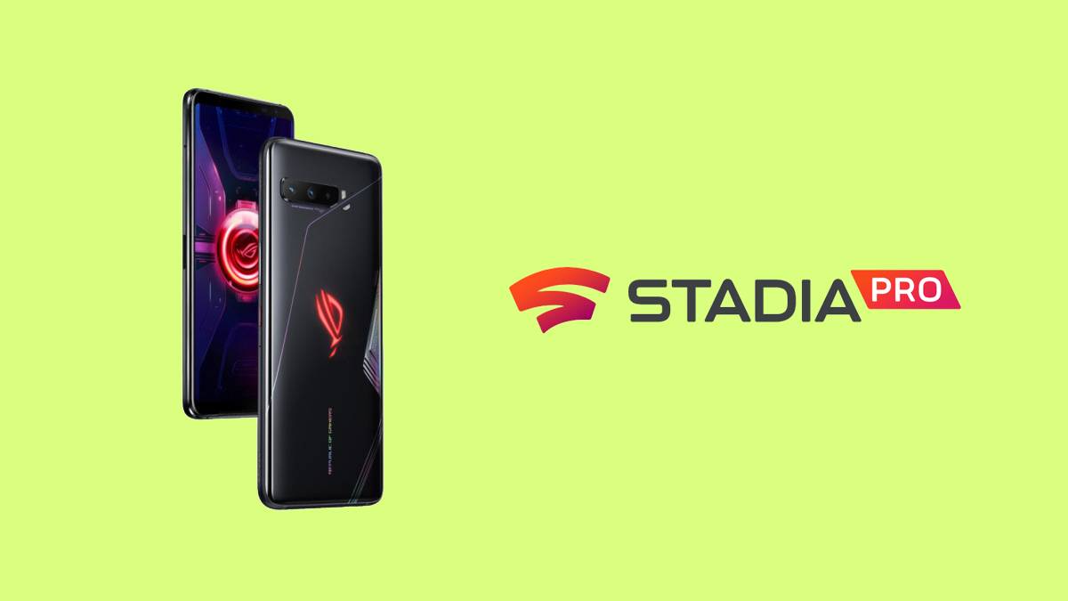 ROG Phone 3 Google Stadia Pro
