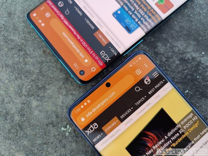 Samsung Galaxy S20+ versus OnePlus 8 Pro
