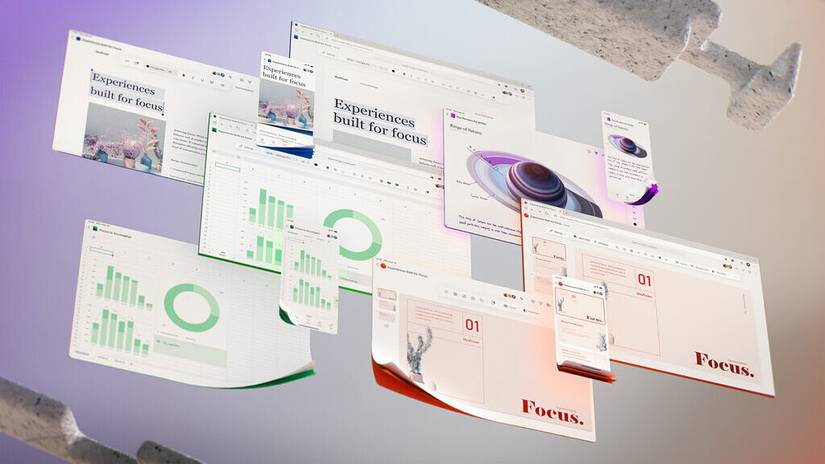 Microsoft shows off the future UI of its Office mobile and desktop apps