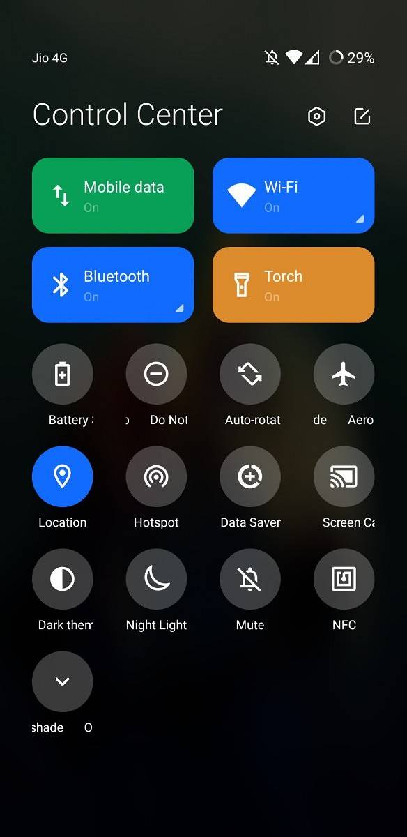 Mi Control Software Mi Control Center adds iOS/MIUI 12 design flare to Android's Quick Settings