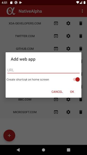 Native Alpha Native Alpha lets you transform any website into a native fullscreen ...