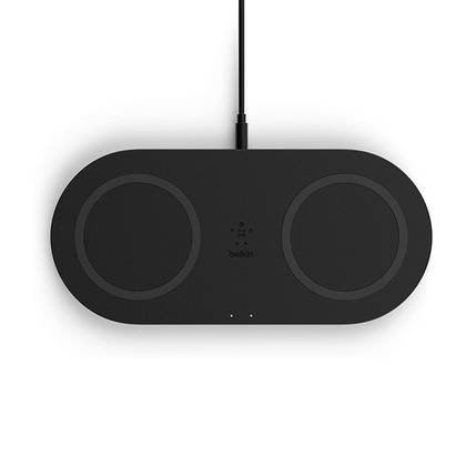 The Belkin Dual Wireless Charger is an affordable alternative to the Samsung Wireless Charger DUO Pad and offers two charging surfaces that support 10W output each. This should be fast enough for a lot of devices, but won't match the top 15W speed of the Note 20 series. The charger comes with a supported wall adapter and it is capable of charging your smartphone through most lightweight cases.