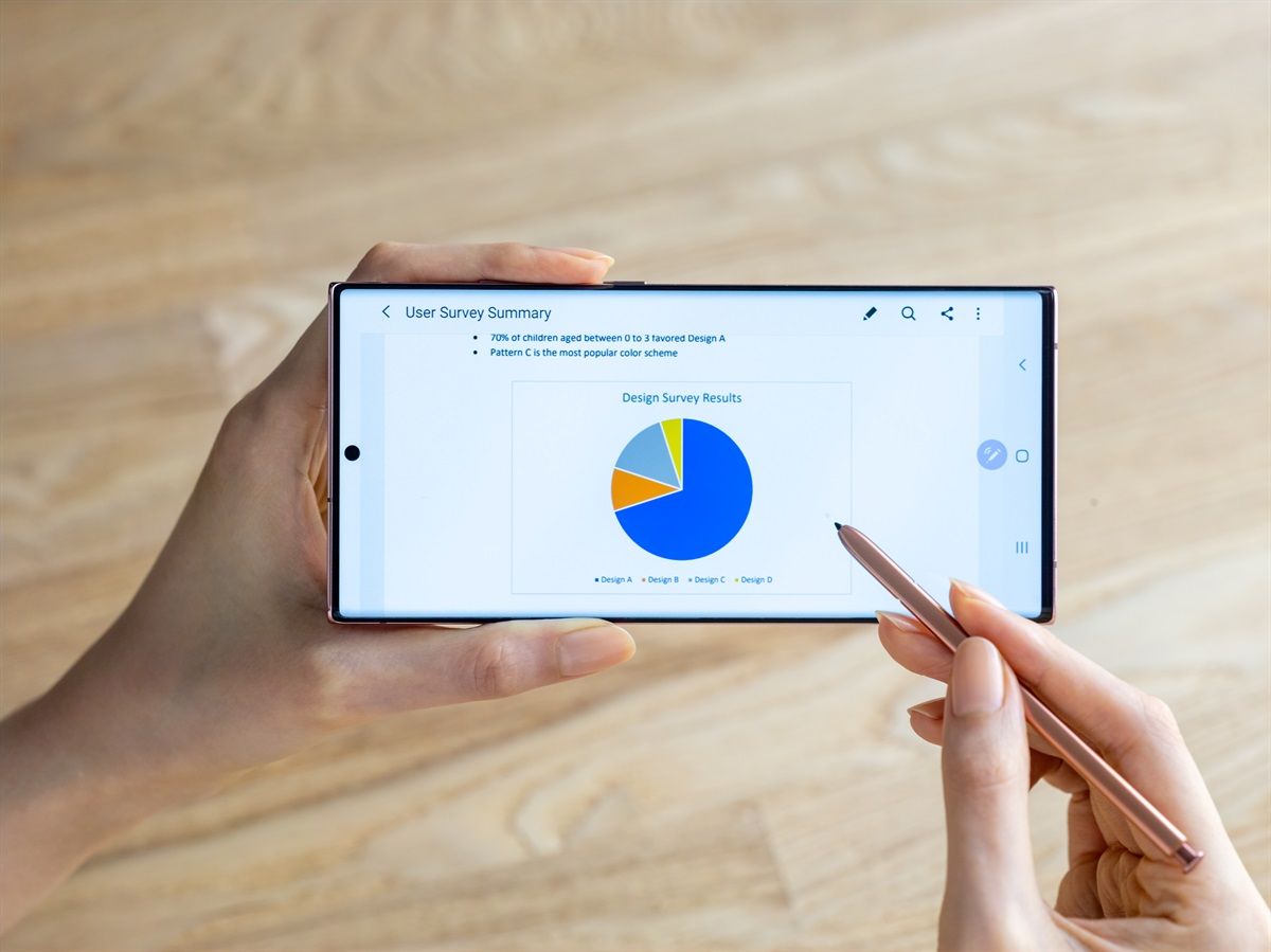The Galaxy Note 20 Ultra is the first phone with Samsung's new VRR