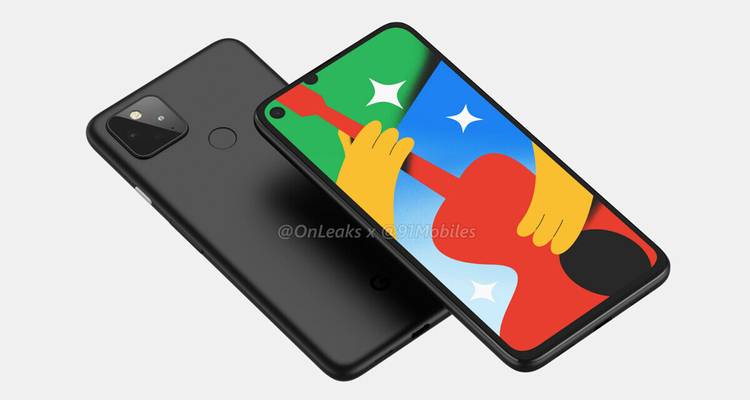 Pixel 4a 5G render