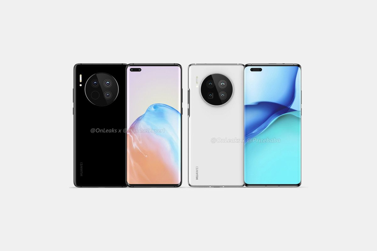 Huawei Mate 40 Pro leaked renders show massive circular camera bump