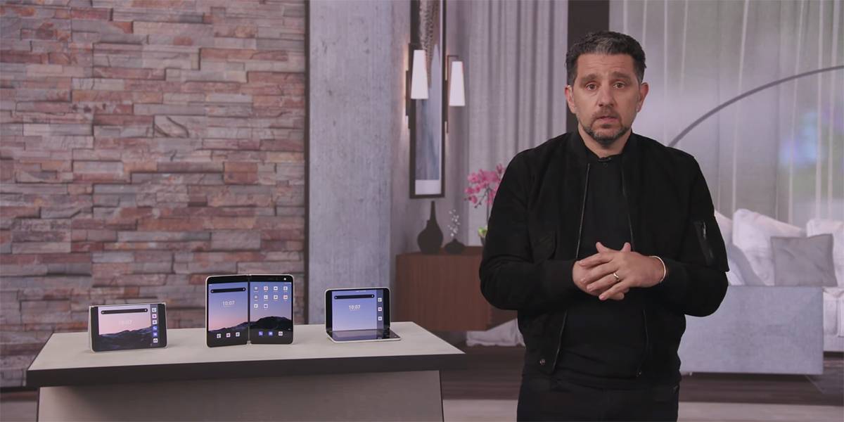 Microsoft Surface Duo Panos Panay