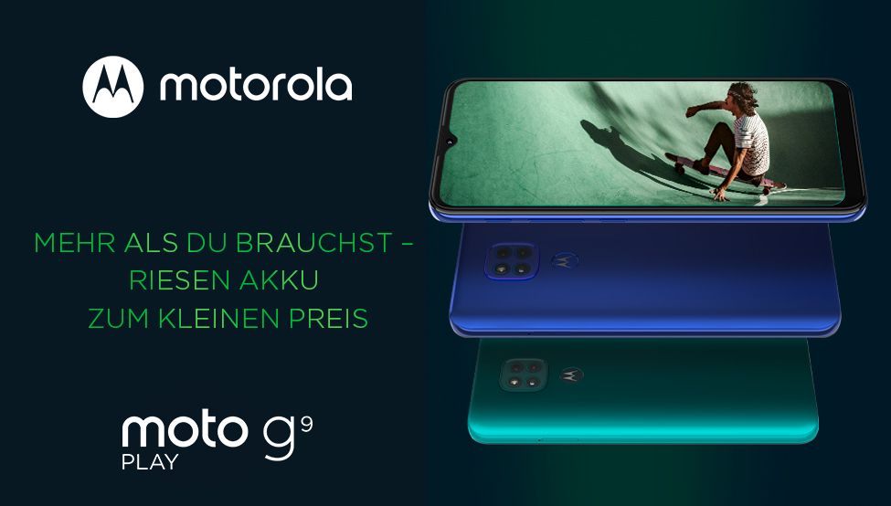 Motorola launches the Moto G9 Play budget smartphone in Europe